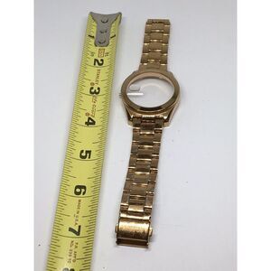 Fossil Stainless Steel Parts Links Band 18mm Case W/ Crystal Rose Gold V876